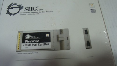 SIIG Inc. Fire Wire double port carte bus 02-0322A NN-PCM222-S4 - Photo 3/4