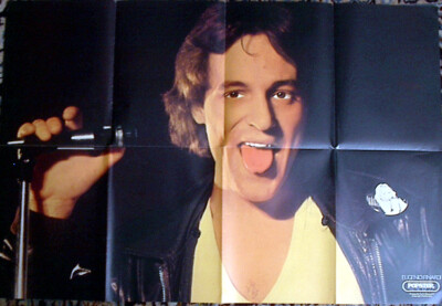EUGENIO FINARDI POSTER 85X57 CM (Popster magazine attachment nr 15 1978)