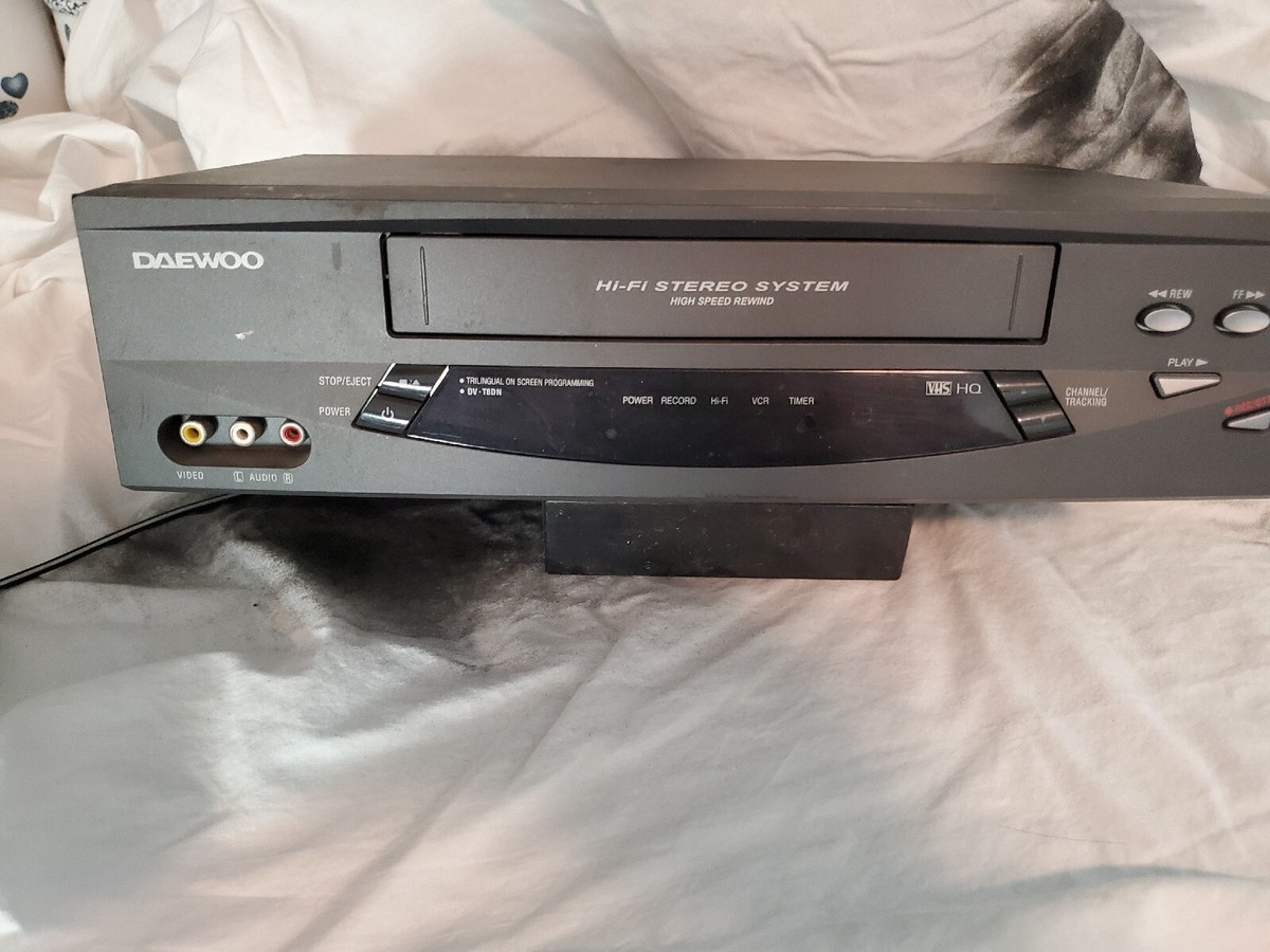 DAEWOO大字電子 VHSビデオデッキ DR-41H Daewoo DV-T8DN VCR 4 Head HiFi VHS WORKS,NO REMOTE | eBay