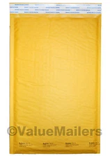 100 #3 8.5x14.5 " Bubble - Lite " Kraft Bubble Mailers Padded Envelopes Bags