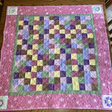 Handmade Baby Girl Quit 37 X 39  