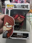 DAMAGED Funko Pop! Vinyl Black Butler Grell #18 Animation Vinyl Figure