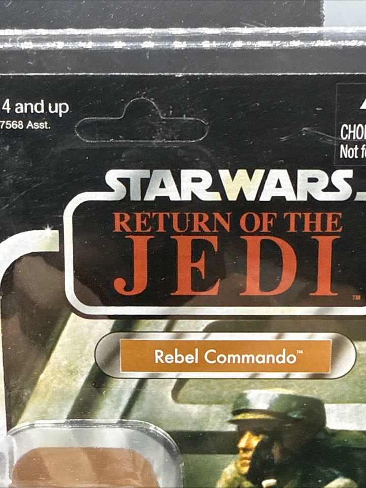 Tarjeta sin perforar Star Wars Kenner VC26 REBEL COMMANDO ROTJ 2010 colección de colección Foto 3 de 4