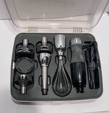 Kitchenaid immersion hand blender KHB2561 5 speed & storage case New