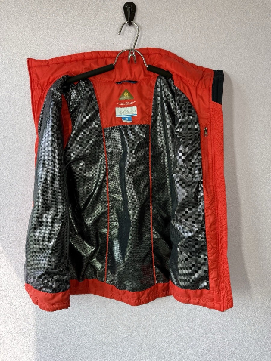 Columbia Vest Women’s XL Red Mighty Lite III Quilted Omni-Heat Light Insulated View 3