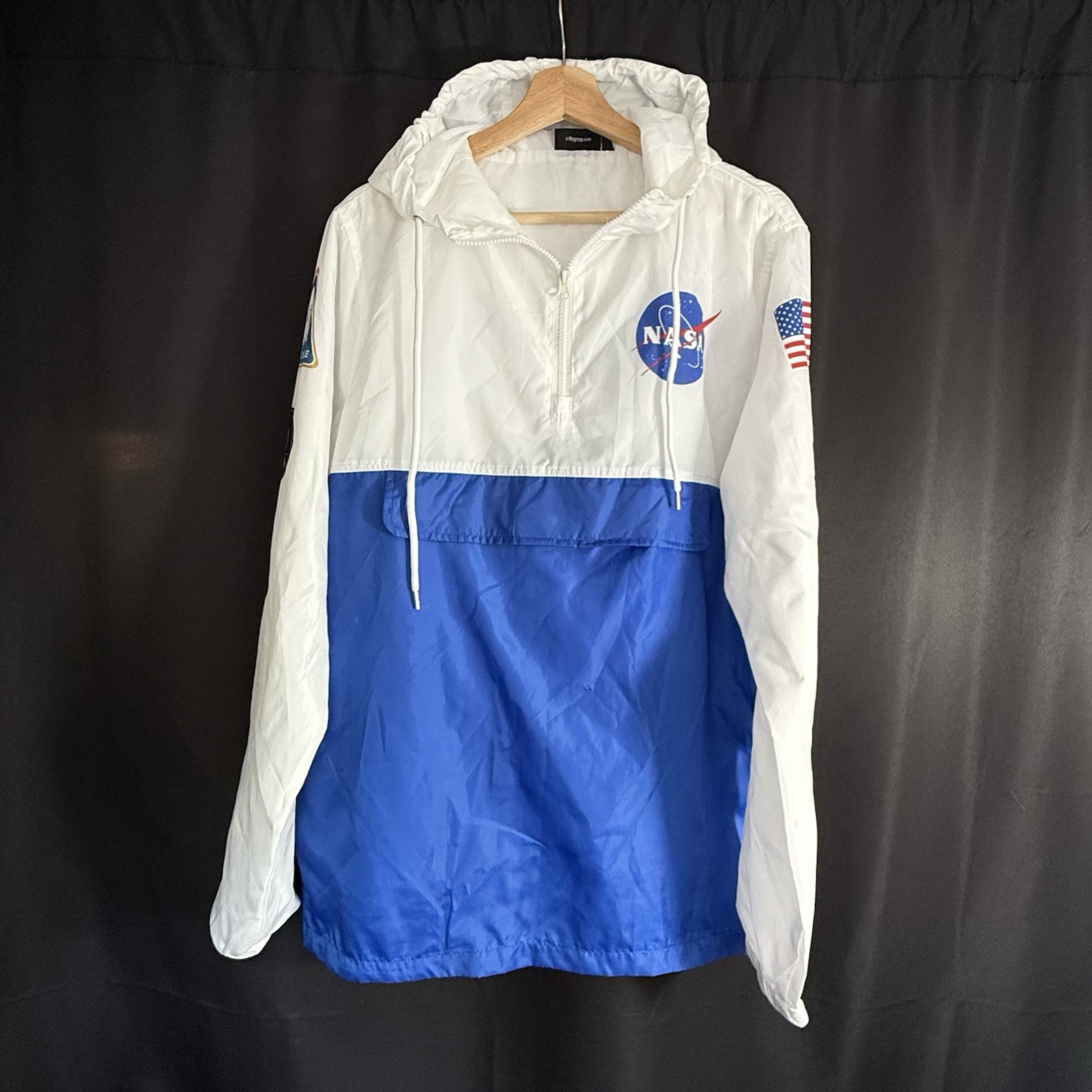 NASA Space Shuttle Mission Patch Windbreaker Jack… - image 2