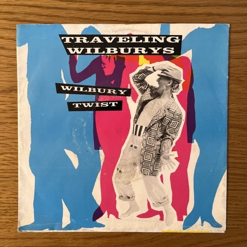 TRAVELING WILBURY TWIST 7" 45 GERMANY Pressing HARRISON PETTY ELO BEATLES