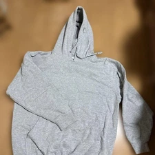 PRO CLUB Heavy weight Grey Regular Men's Size XL Hoodie Long Sleeve from Japan