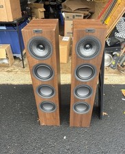 KEF - Q550" Huge Speakers (Pair) - Walnut Wooden - As Is Untested / Really Rare