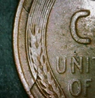 1940-S Lincoln Wheat Cent / Penny - Retained Cud Die Break - RCD-1C-1940S-03R!