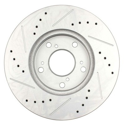 Rotors Drilled Slotted Brake Rotor fit For 2003-2011 For Honda Element