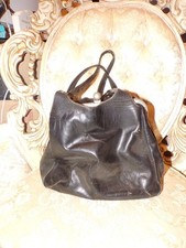 VTG Black Leather Purse