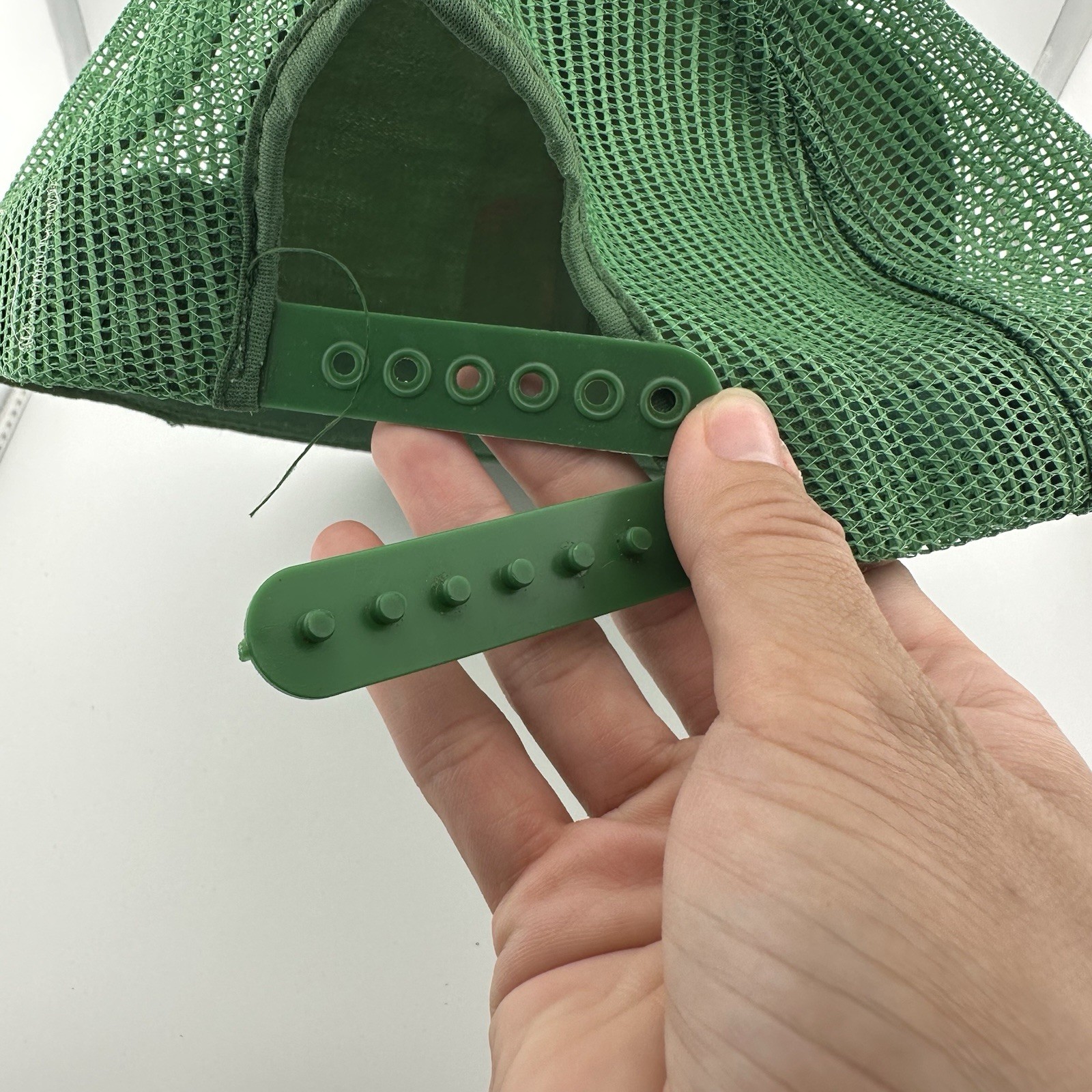 Vtg John Deere Patch Hat Mesh Snapback Trucker Ca… - image 9