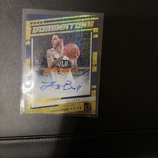 2020-21 Panini Donruss Optic Dominators Signatures 2/10 Lonzo Ball Number Match