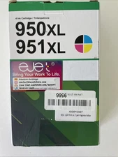 ejet 950XL and 951XL Ink Cartridges Combo Pack Compatible for HP 950 951 Ink Car