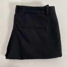 COUNTRY ROAD Womens Black Stretch Crop Dress Pants Size 4 Very Good JP119