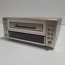 Denon DMD-M10 Silver MiniDisc Deck MD Recorder Audio Component Stereo 8.3x3.7"