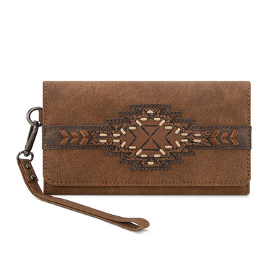 #ad Trinity Ranch Aztec Collection Wallet $39.99
