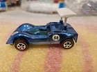 Vintage Hot Wheels Redline 1969 Light Blue Chaparral 2G US - Light Blue  Resto