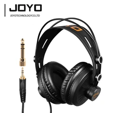 JOYO Monitor Headphones Stereo Wired Over Ear Headphone Hifi Sound Cancel Noise