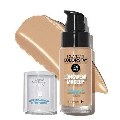 Revlon ColorStay Liquid Foundation 1 Fl Oz Sand Beige Oil Free SPF 20 24HR Wear