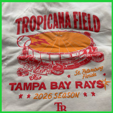 SALE - TB Raays Tropicana Field Tour 2026 White T Shirt Reprint