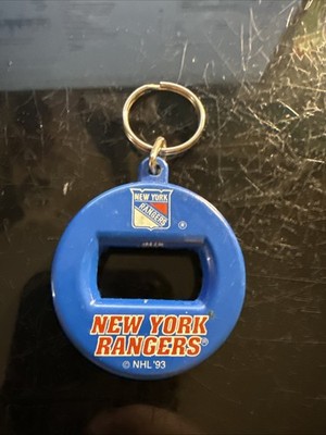 New York Rangers NHL 93 Bev Key Bottle Opener/Keychain Vintage