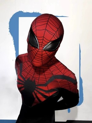 Upgraded Superior Spider-Man Cosplay Costume Spiderman Bodysuit Zentai Halloween