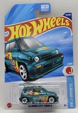 2025 Hot Wheels Treasure Hunt Green 85 Honda City Turbo II HW J-Imports #141