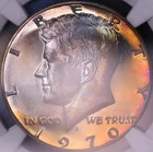 1970 S Kennedy Half Dollar NGC PF67, Toned, FREE SHIPPING