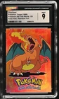 CGC 9 MINT Charizard 1999 the First Movie Topps E6 Rainbow Foil Pokemon Card