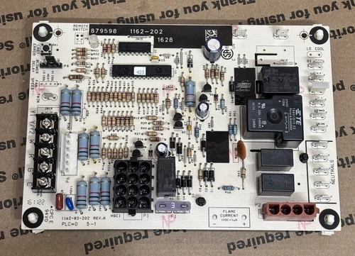 YORK COLEMAN LUXAIRE 1162-202 Source1 879598 Control Board 1162-83-202 🔥Checked