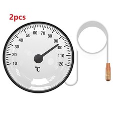 TMP058 Mechanical Temperature Gauge with Probe for Aquarium Monitoring