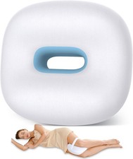 Memory Foam Knee Pillow for Side Sleepers, Adjustable Leg Support for Alignment