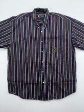 Chaps Ralph Lauren Multicolor Striped Dress Shirt Size Large Men’s
