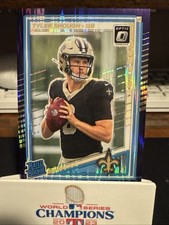 2025 Panini Donruss Optic - Rated Rookie Tyler Shough #223 Purple Shock Prizm...