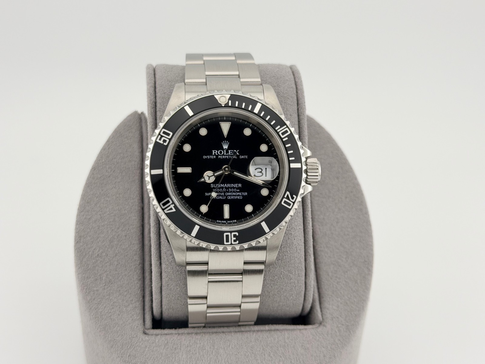 2005 Rolex Submariner Date 16610 40mm Black Dial Stainless Steel