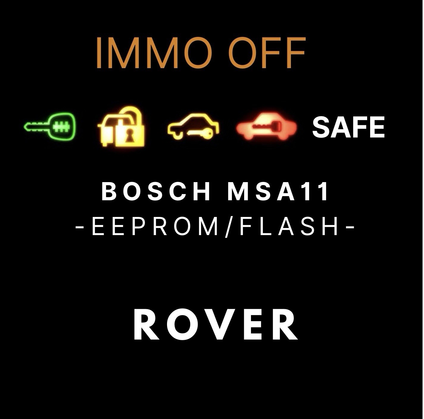 Solution anti-démarrage Land Rover Bosch MSA11 pour corriger les erreurs de lecture EEPROM