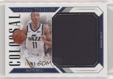 2018 Panini National Treasures Colossal Materials 12/99 Dante Exum #CLM-DE s3g
