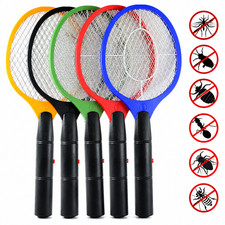 2Pack Electric Bug Zapper Fly Swatter Zap Mosquito Killer Pest Insect Racket USA