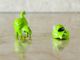 Lego Alien Conquest GREEN CLINGER & TROPPER - Head Masks Minifig 7051 7066