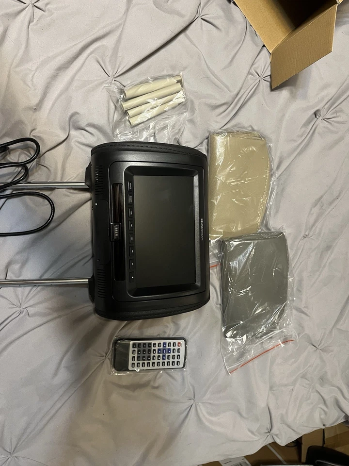 Soundstream VHD-70CC Repuesto Universal Reposacabezas Monitor 7" LCD DVD Reproductor Foto 2 de 4