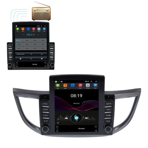 9,7 cala Wyświetlacz nawigacji GPS do Android9.1 Wifi Radio samochodowe Pasuje do CRV - Zdjęcie 10 z 24