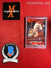 David Howard Thornton Terrifier Art the Clown signed custom trading card Beckett