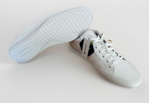 lacoste chaymon herren sneaker BL 1 CMA Wht/WHT - Picture 2 of 6