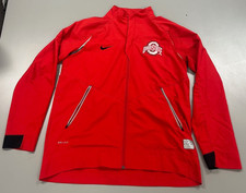 Nike Vintage Dri-Fit Ohio State Buckeyes Elite Jacket football Men L Windbreaker