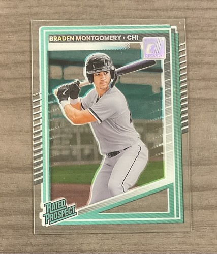 2025 Panini Donruss Clearly Acetate Rated Prospect #101 - Braden Montgomery