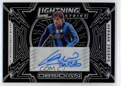 2021-22 Panini Obsidian Lightning Strike 6/109 Hernan Crespo #LS-HC Auto 1qe7