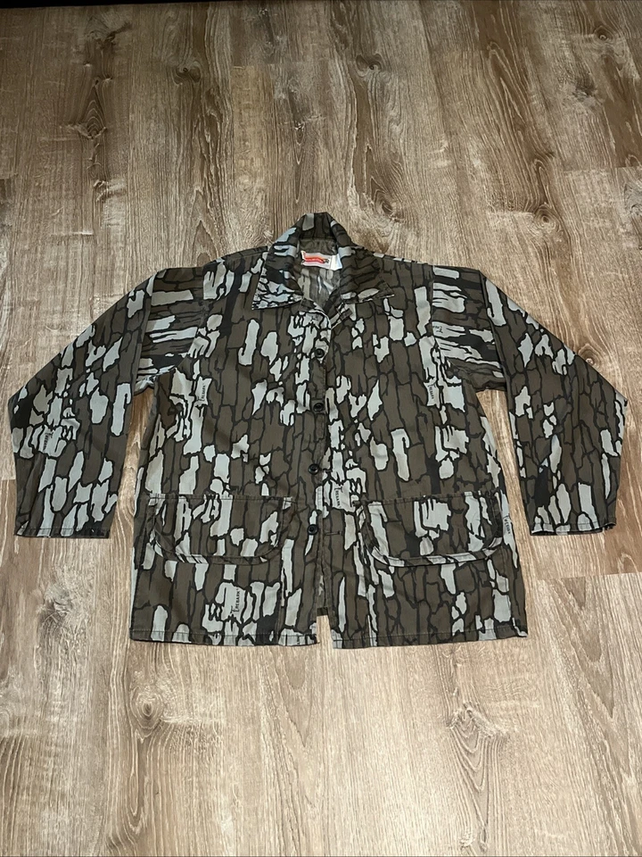 Camisa de Caza Winchester Trebark Camuflada Con Botones Para Hombres Grande Manga Larga EE. UU. Foto 2 de 4