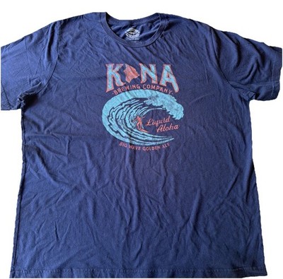 Kona Brewing Company T Shirt XL Beer Aloha Surfer Tee Hawaii